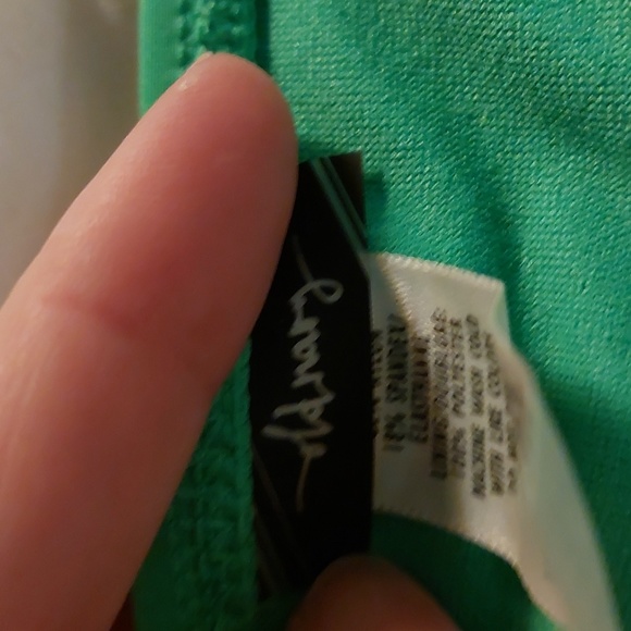 Green Tankini Halter Bathing Suit Top Old Navy Size XXL - Picture 4 of 5